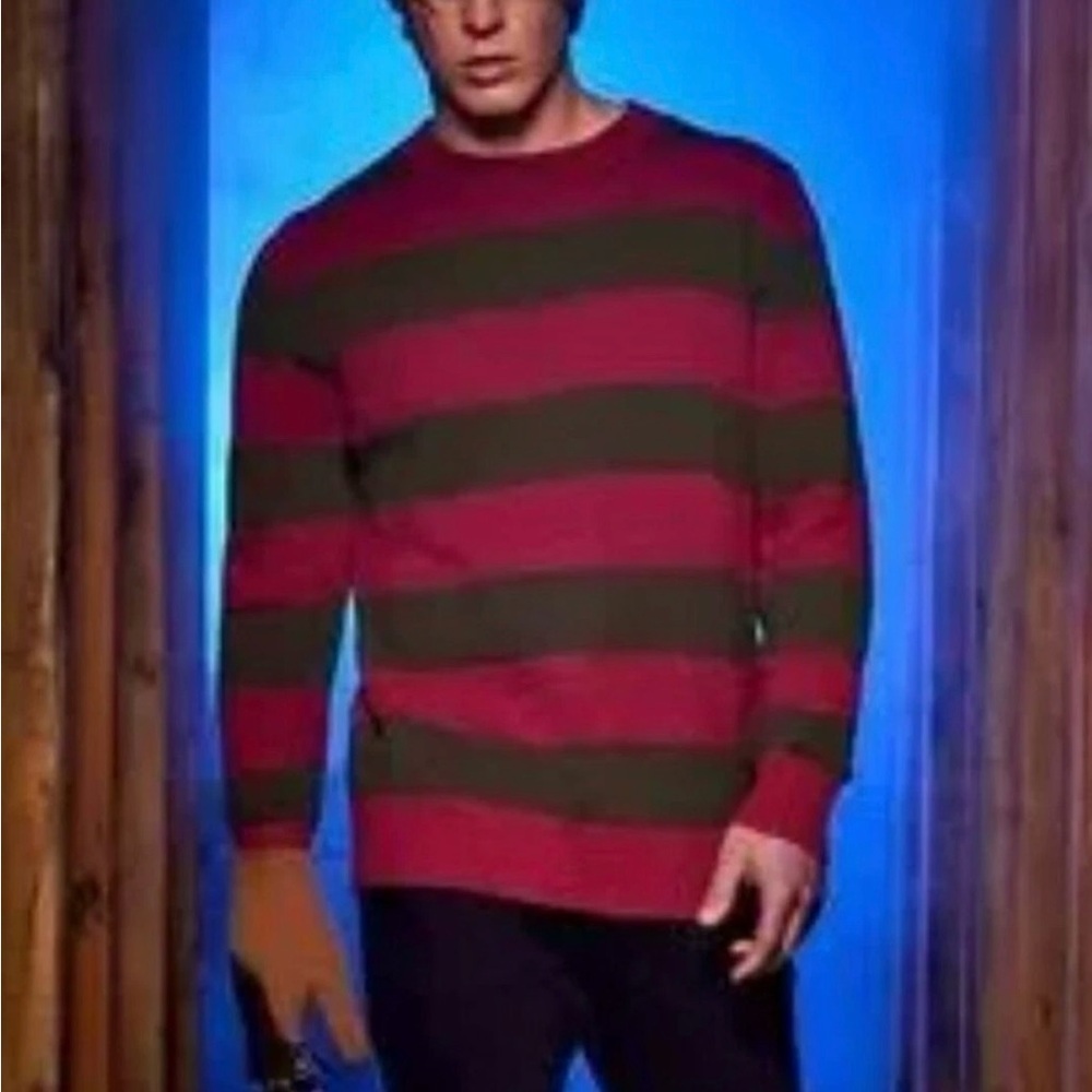 A Nightmare on Elm Street Freddy Krueger Original Horror Sweater Size Large